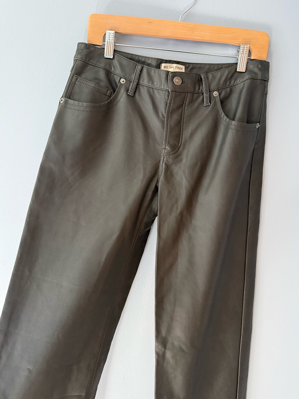 WE THE FREE Coated Jeans - Black